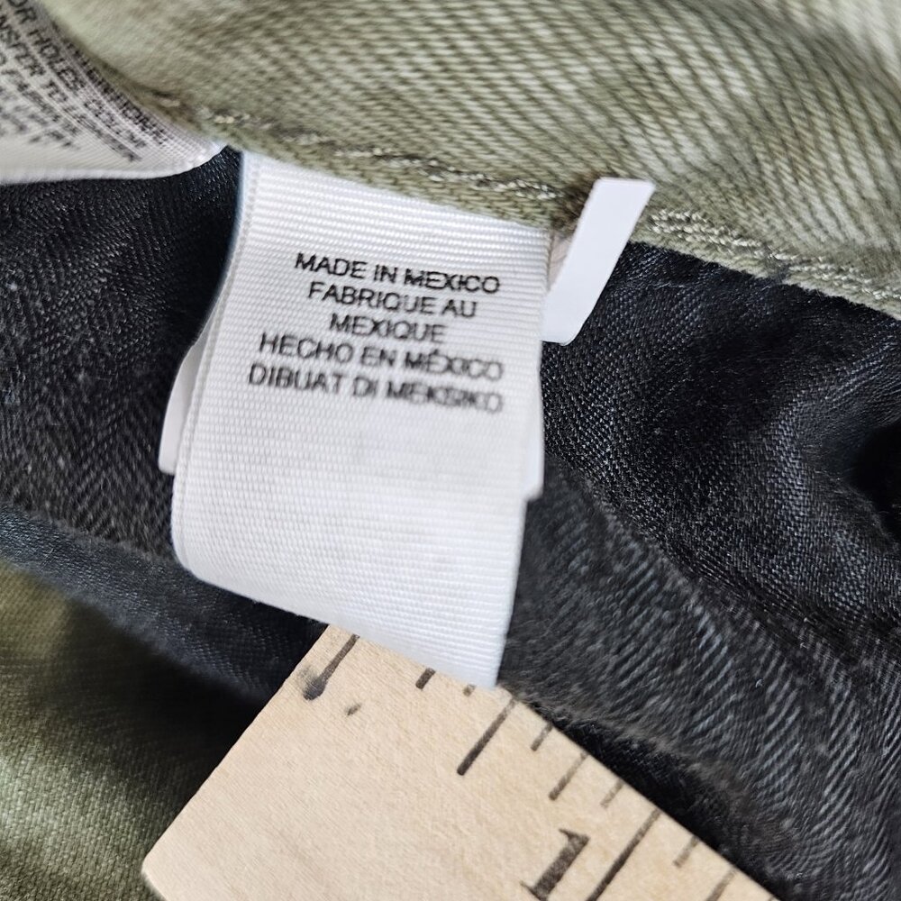 Lucky Brand Jeans Men 29x32 Elko Grape Leaf Green Denim 221 Straight Retro‎ - Picture 6 of 16